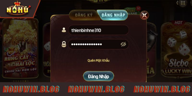 Hướng dẫn cược thủ cách đăng nhập NOHUWIN đúng cách