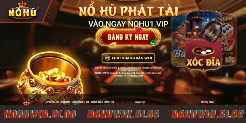 Những thông tin chung về cổng game NOHUWIN