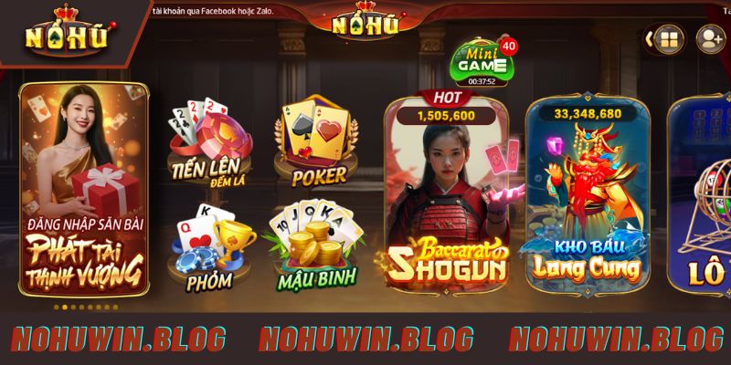 Ưu điểm của game bài Tiến lên đếm lá tại NOHUWIN