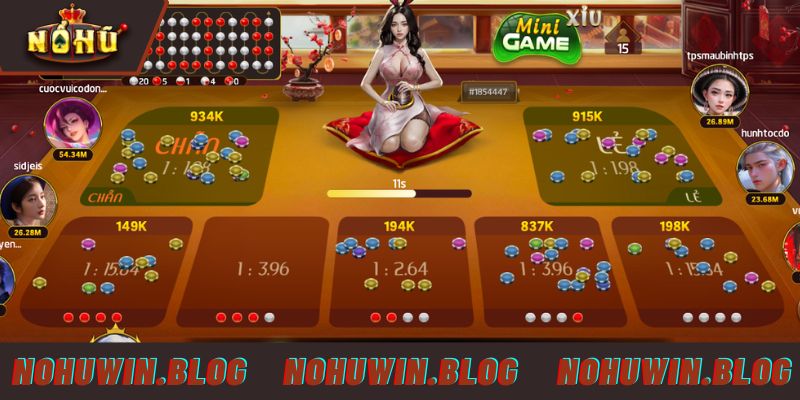 Xóc đĩa online NOHUWIN có nhiều điều thú vị