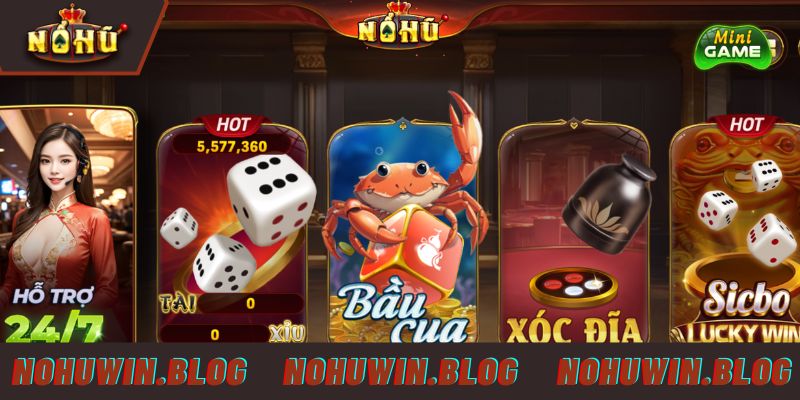 Kho game đồ sộ cực hấp dẫn